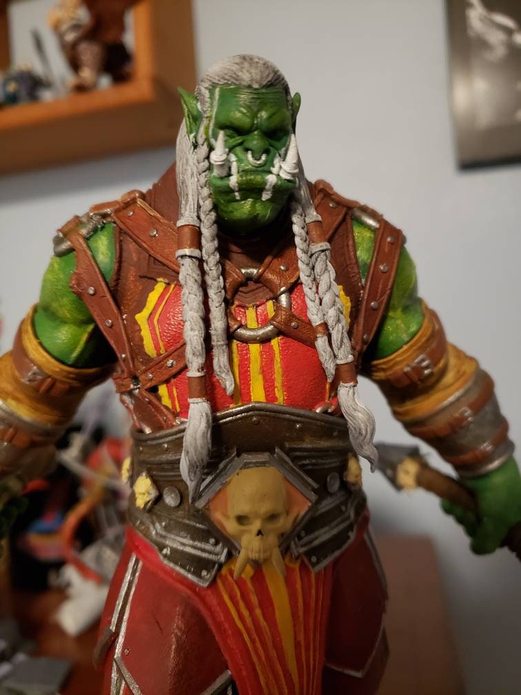 Handmade Varok Saurfang Statue