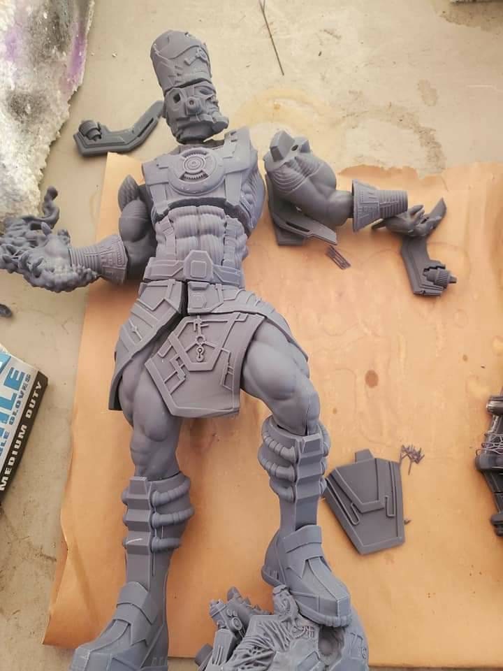 Handmade Galactus Statue