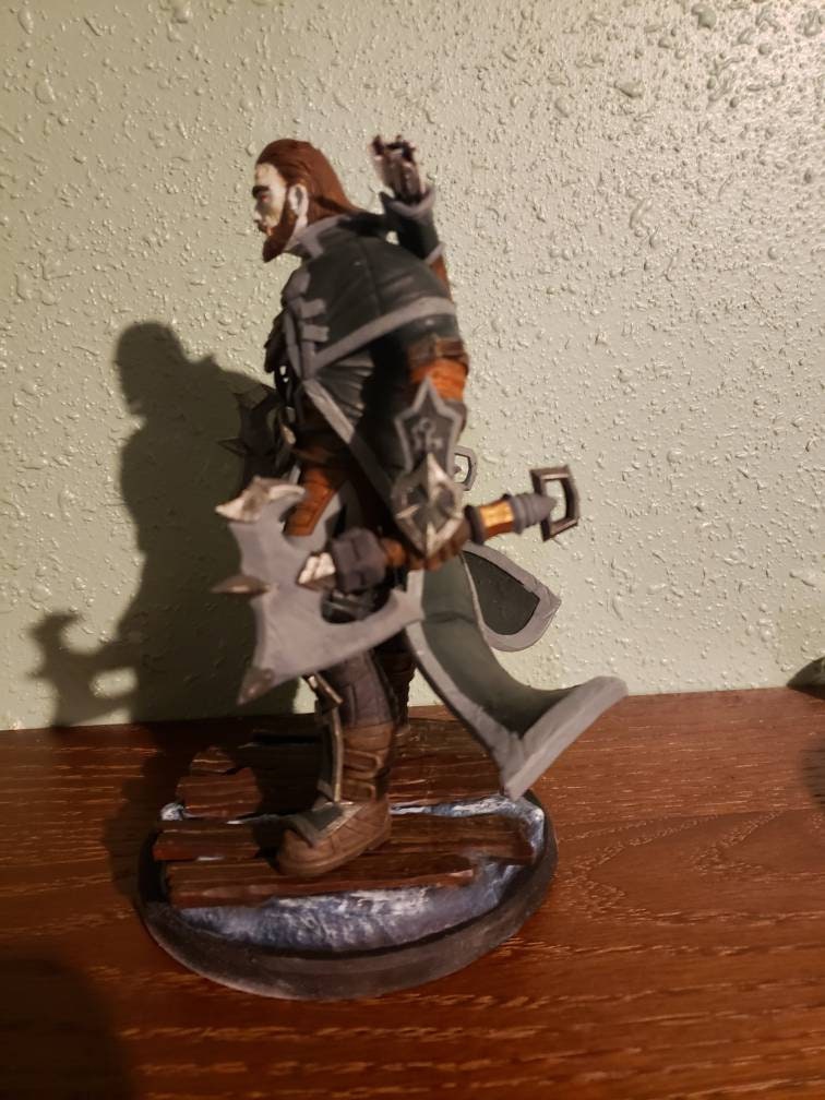 Nathanos Blightcaller resin 3d printed statue