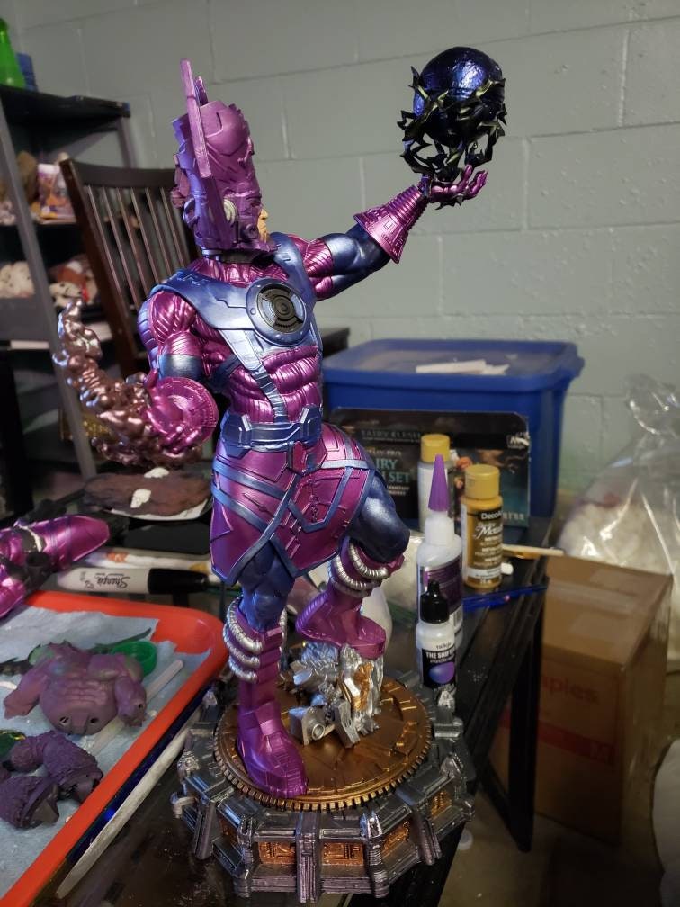 Handmade Galactus Statue