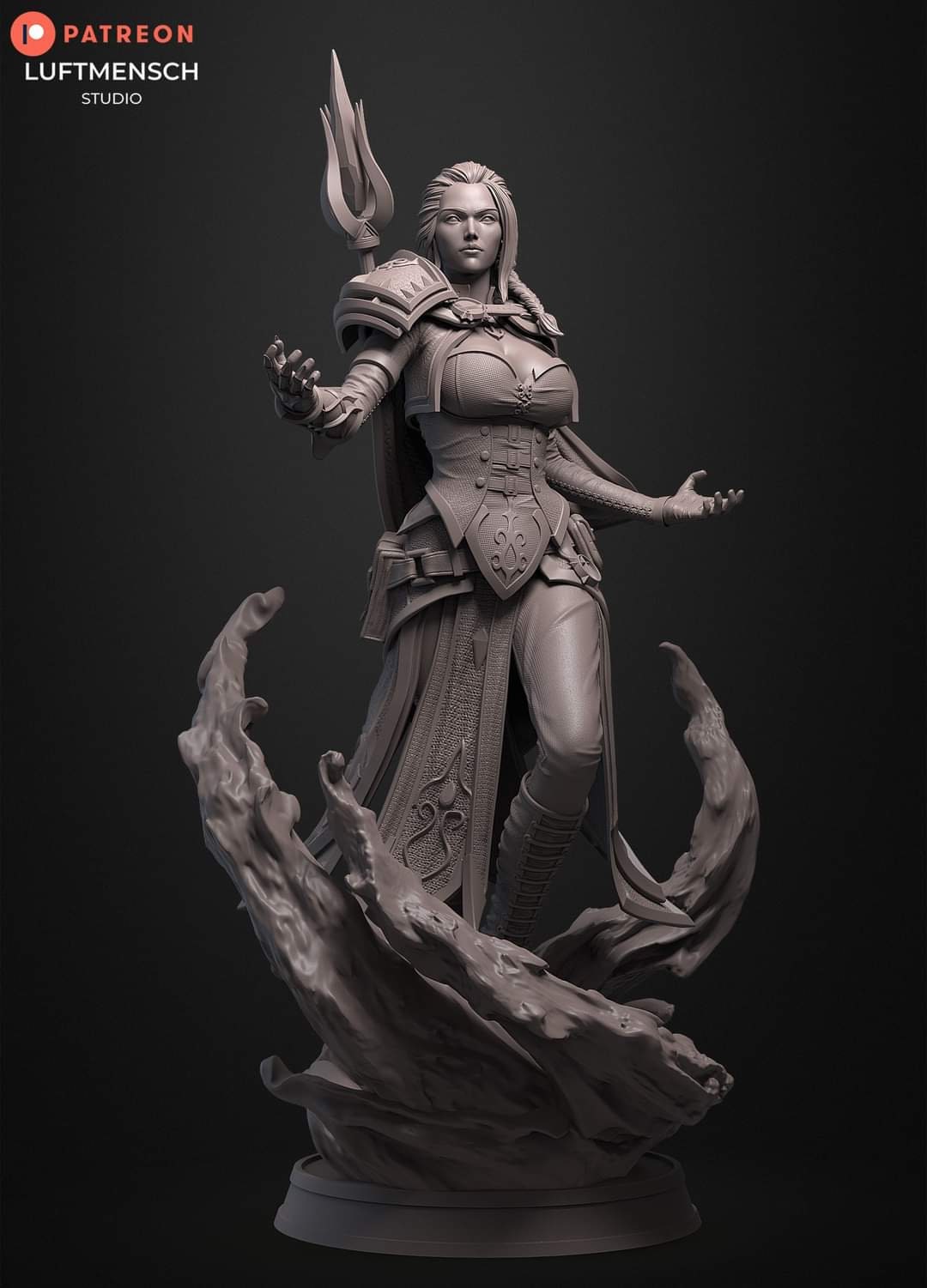 Handmade Jaina Proudmoore Statue