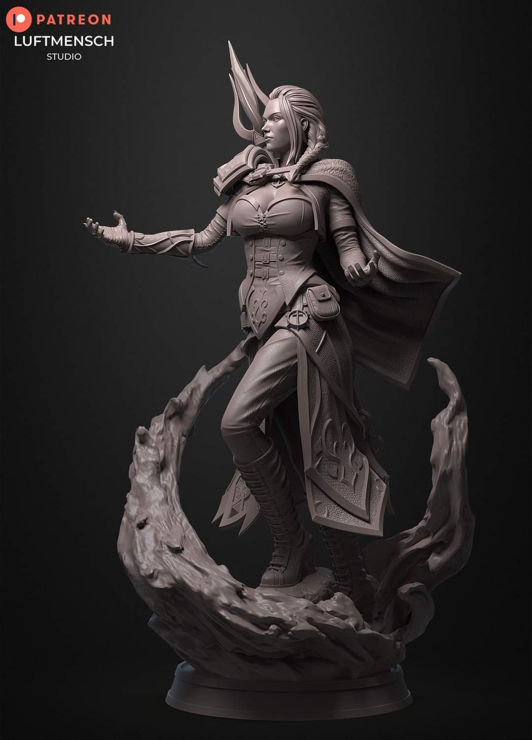 Handmade Jaina Proudmoore Statue