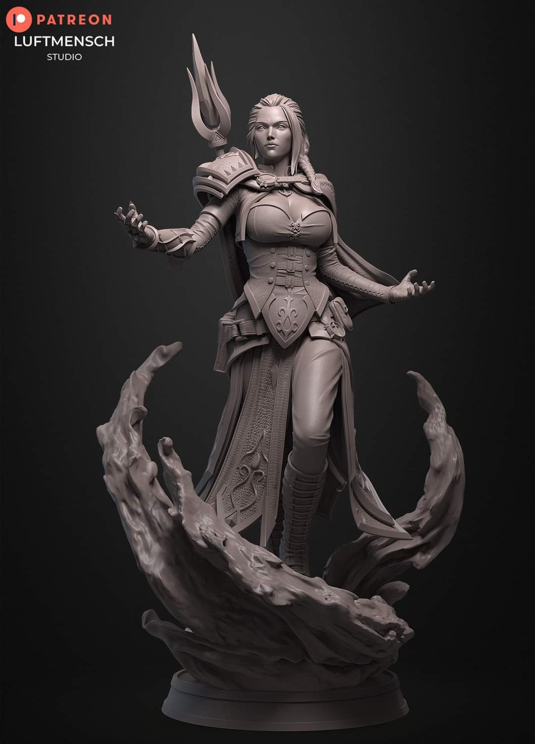 Handmade Jaina Proudmoore Statue