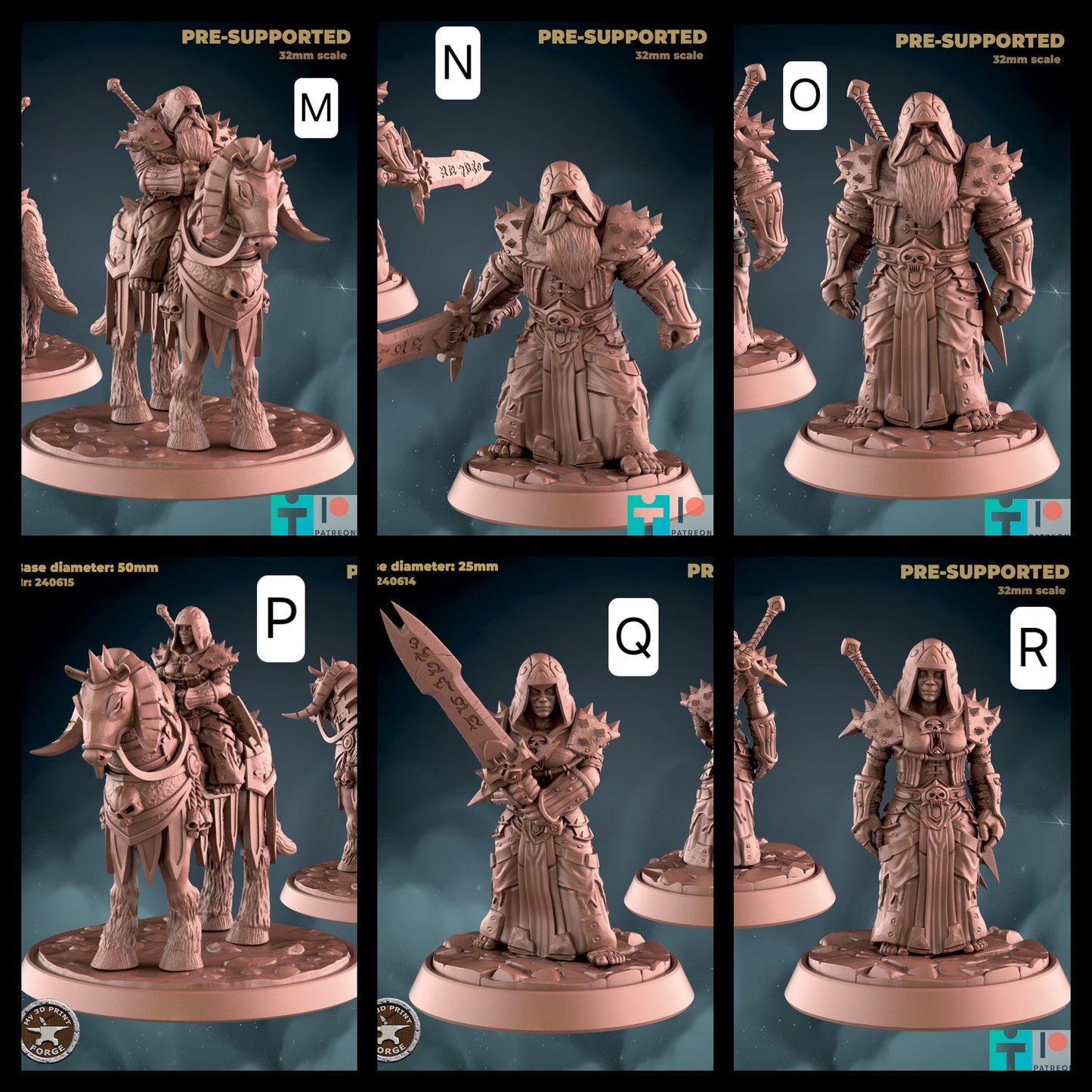 Death Knight Miniatures Vol 1