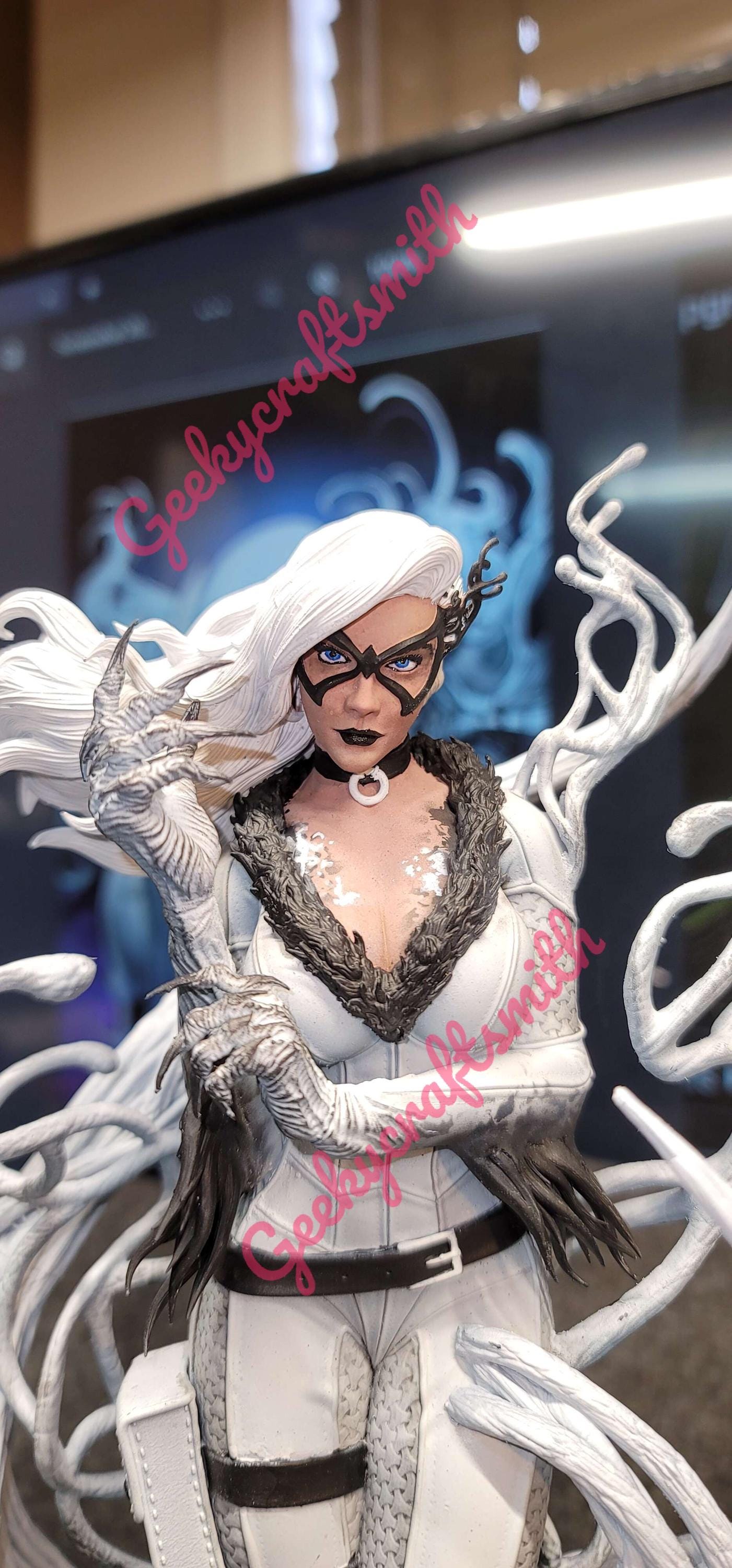 Custom Black Cat Anti-Venom Statue