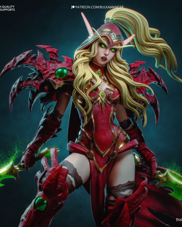 Custom Valeera Sanguinar Statue