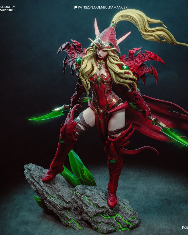 Custom Valeera Sanguinar Statue