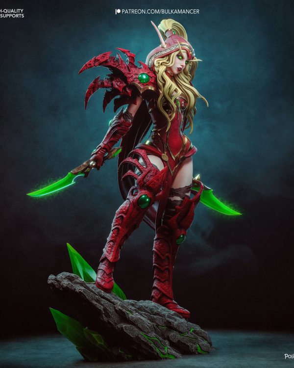 Custom Valeera Sanguinar Statue